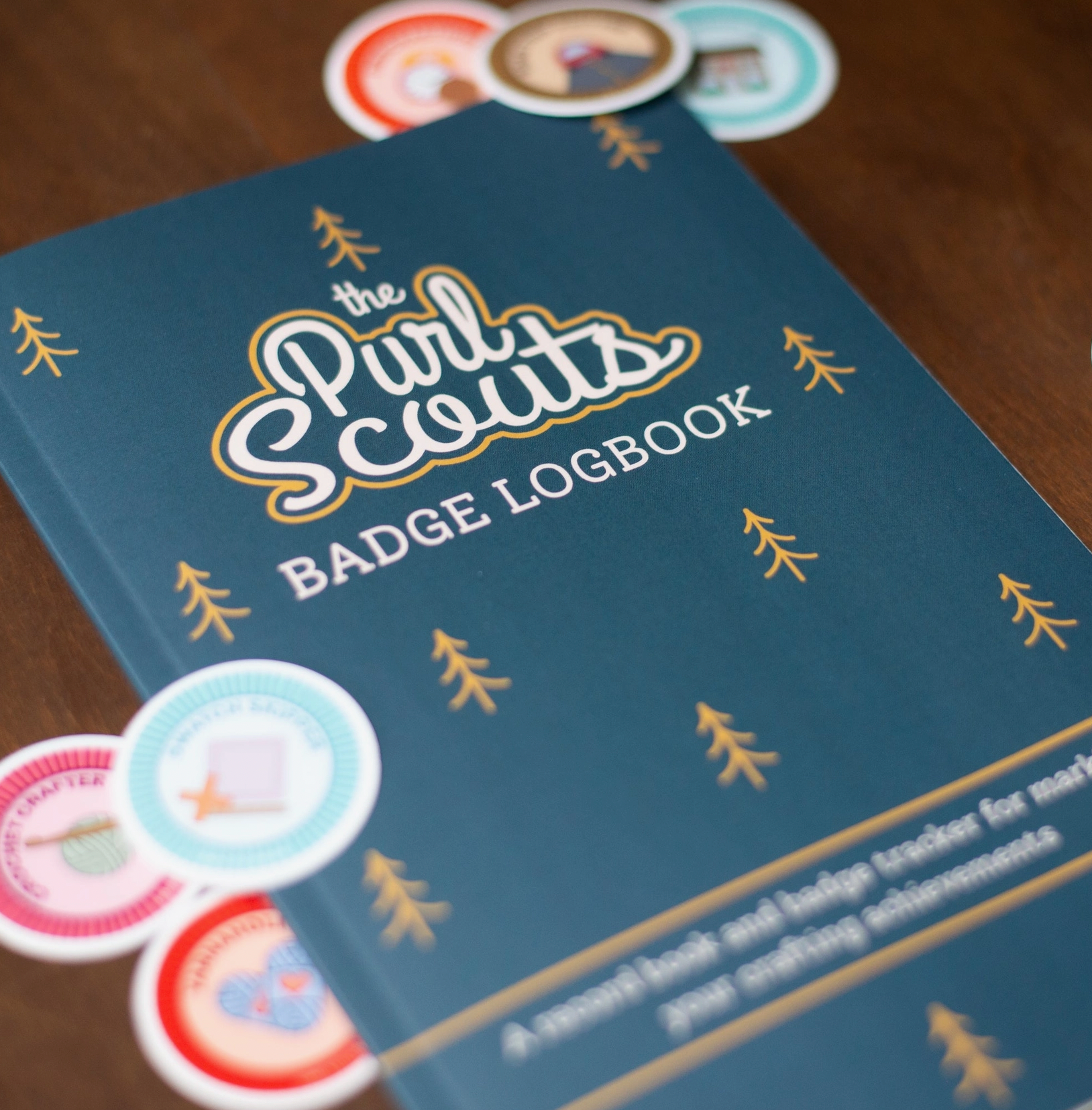 Camp Stitchwood Purl Scout Logbook