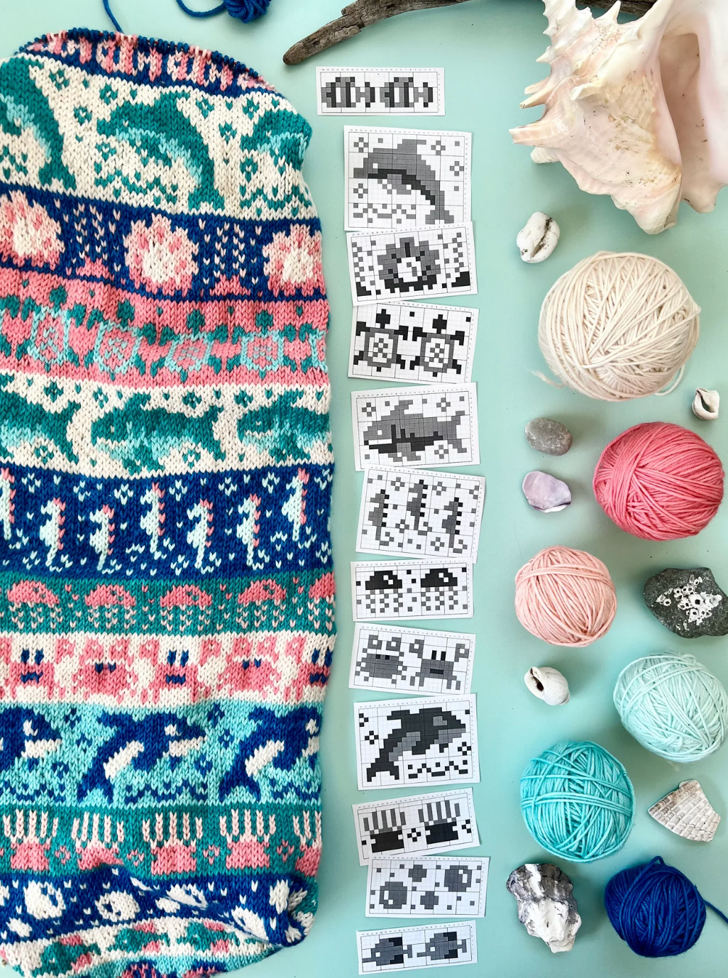 Ocean 2 Doodle Card Deck (expansion) by Pacific Knit Co