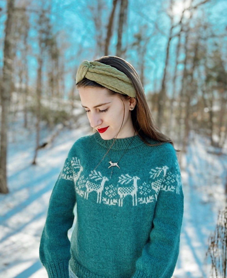 Fallow Sweater kit by Anne-Michelle Phelan