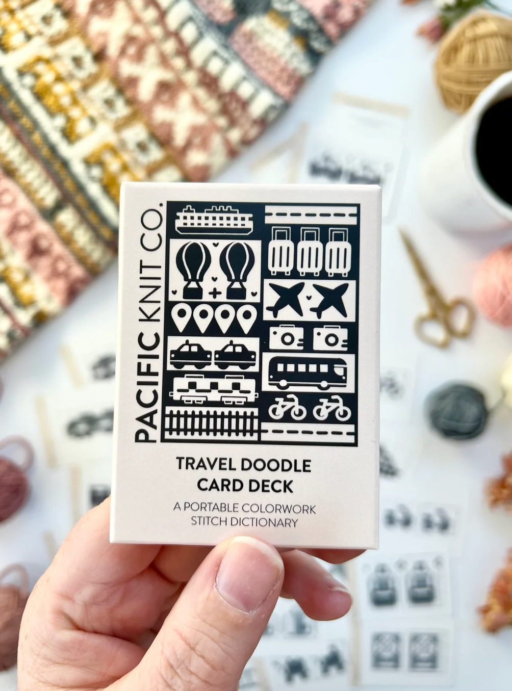 Travel Doodle Deck by Pacific Knit Co