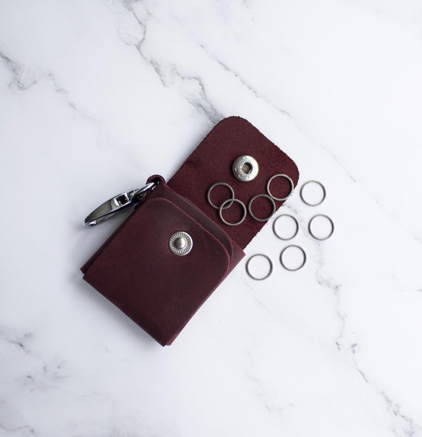 Thread & Maple - Leather Stitch Markers Case