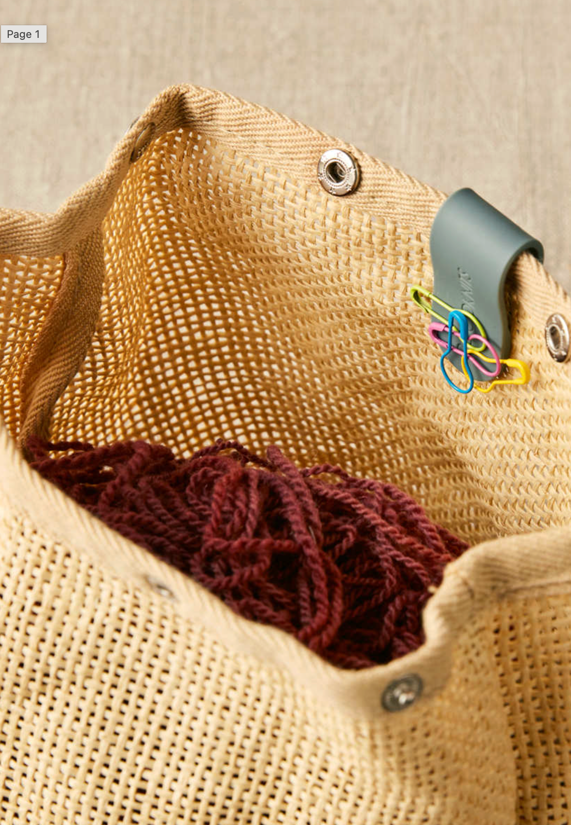 Cocoknits Notions Holder Collection - Makers Clip