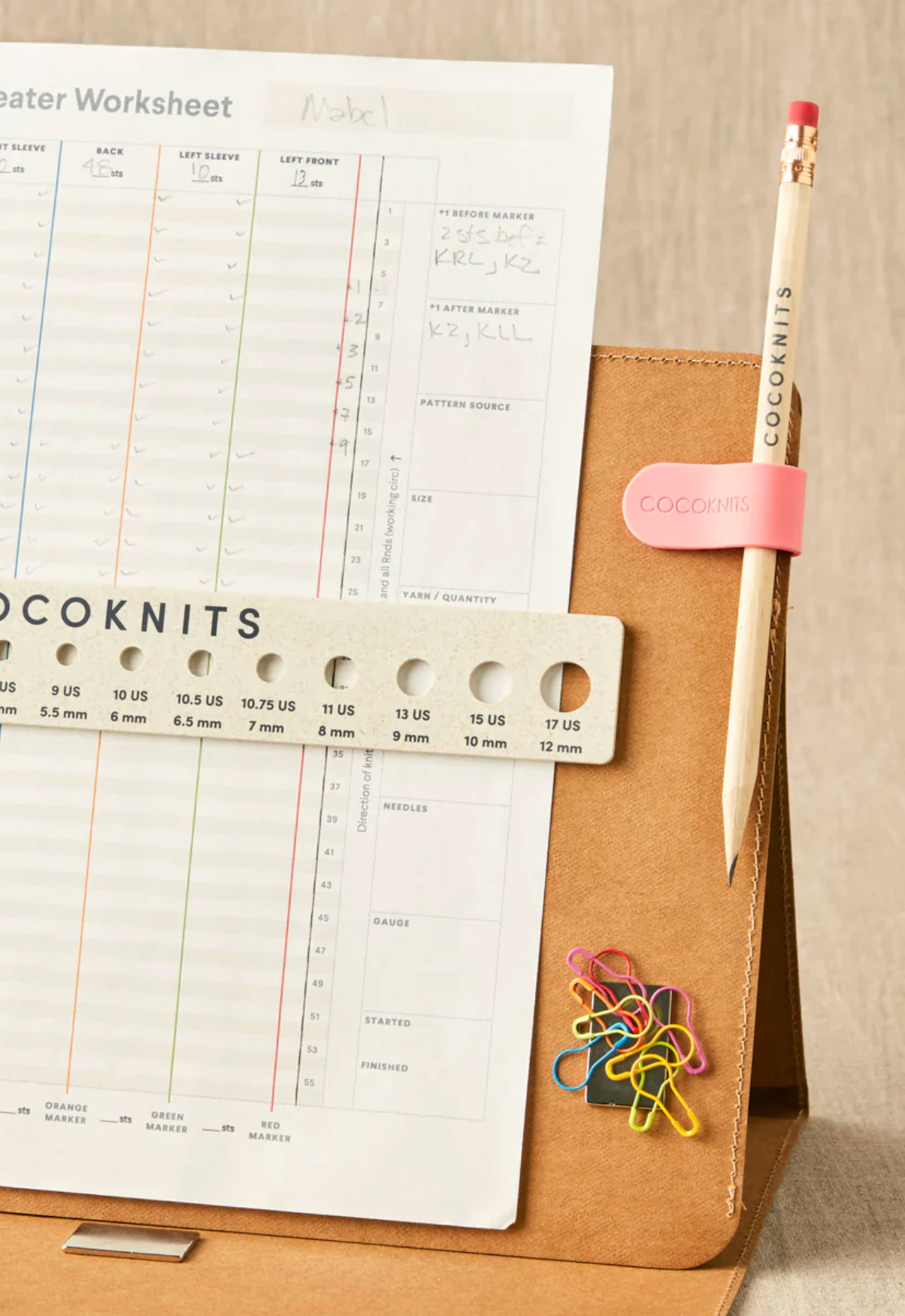 Cocoknits Notions Holder Collection - Makers Clip