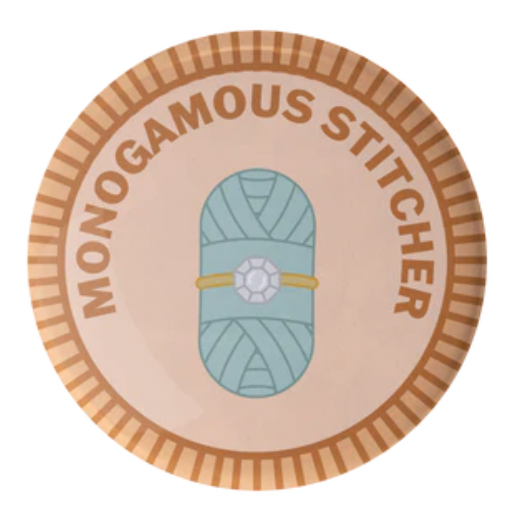 Camp Stitchwood Purl Scout Pin Button Badge (Click for all the variations)