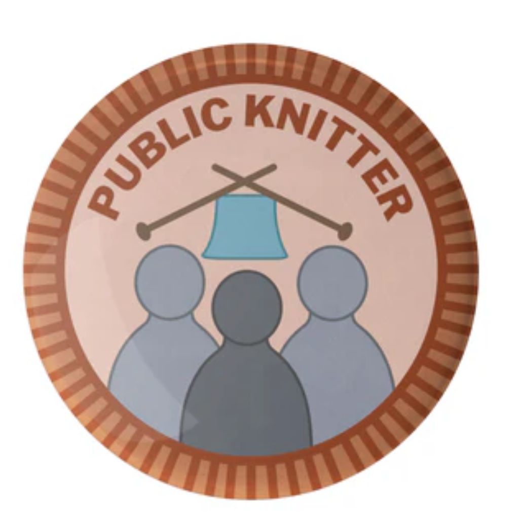 Camp Stitchwood Purl Scout Pin Button Badge (Click for all the variations)