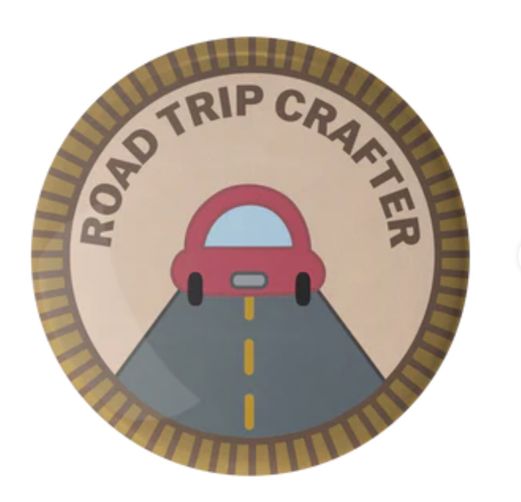 Camp Stitchwood Purl Scout Pin Button Badge (Click for all the variations)