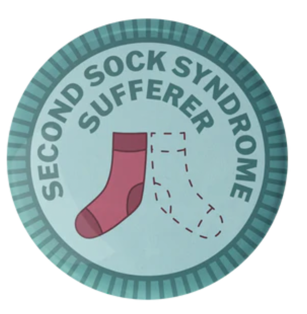 Camp Stitchwood Purl Scout Pin Button Badge (Click for all the variations)