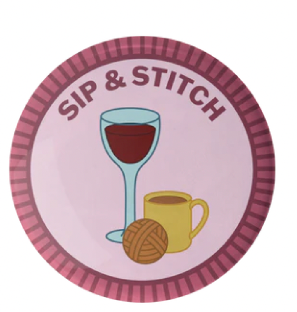 Camp Stitchwood Purl Scout Pin Button Badge (Click for all the variations)