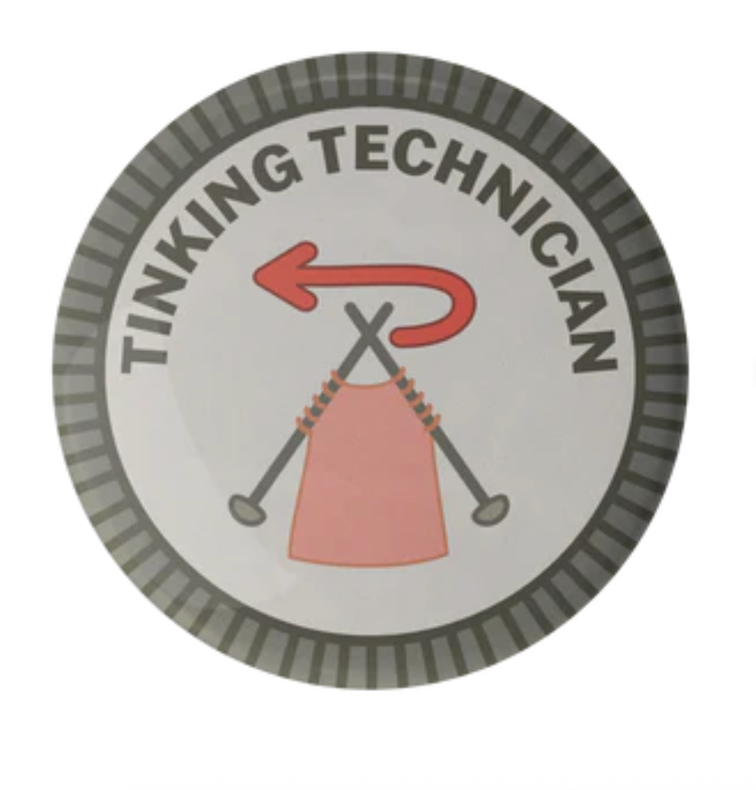 Camp Stitchwood Purl Scout Pin Button Badge (Click for all the variations)