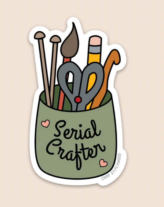 Camp Stitchwood Sticker