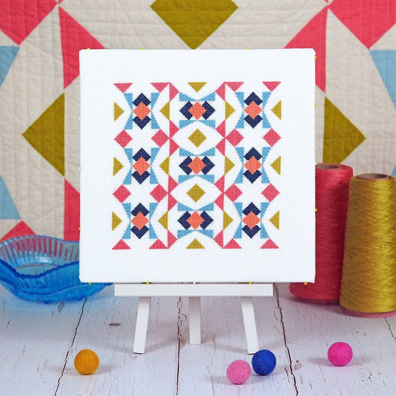 Collider Quilt - Cross Stitch Kit