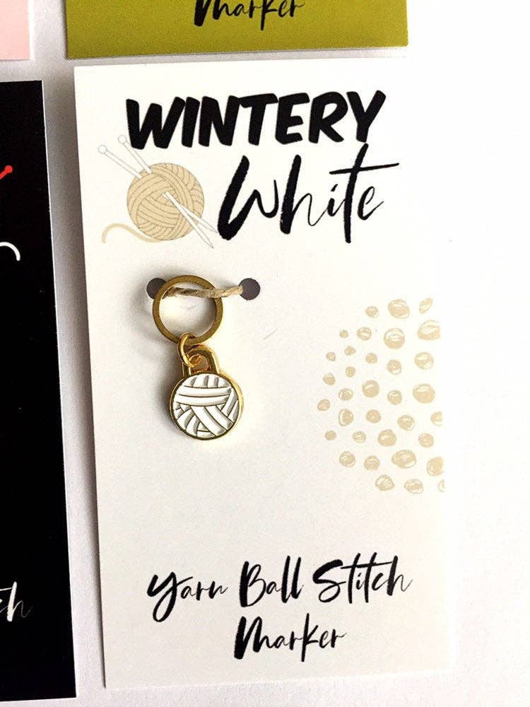 Yarn Ball Stitch Markers (singles)