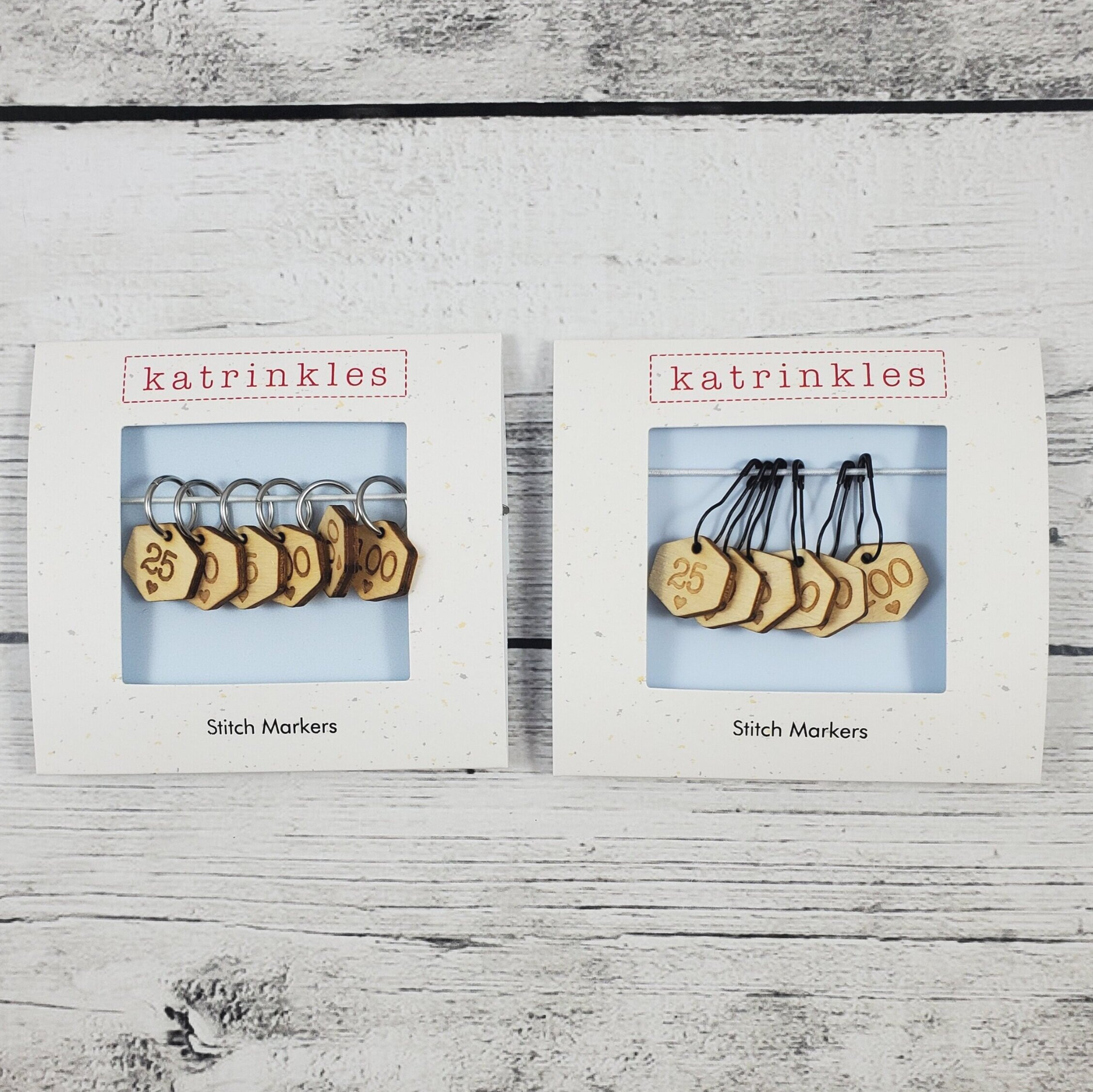 Katrinkles Cast On Counting Numbers Stitch Marker Set