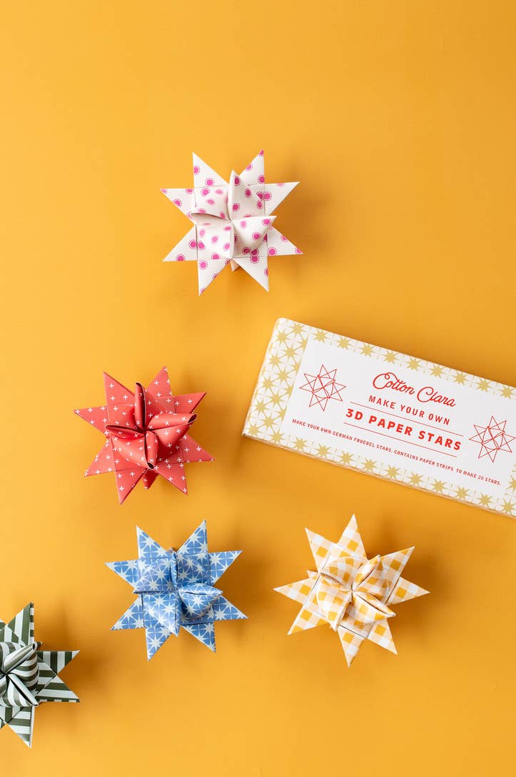 Froebel Star Paper Craft Kit – Make 20 Stars in 5 Beautiful