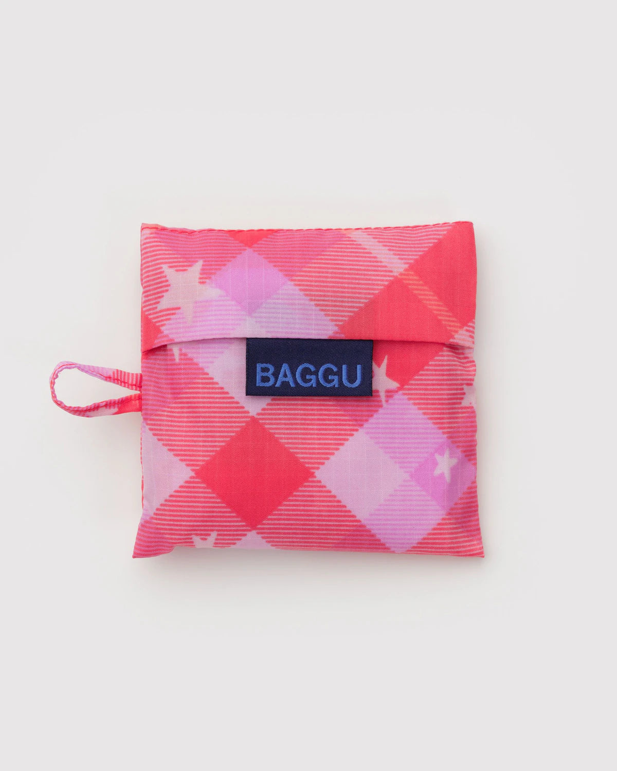 Baggu Baby - Pink Star Plaid