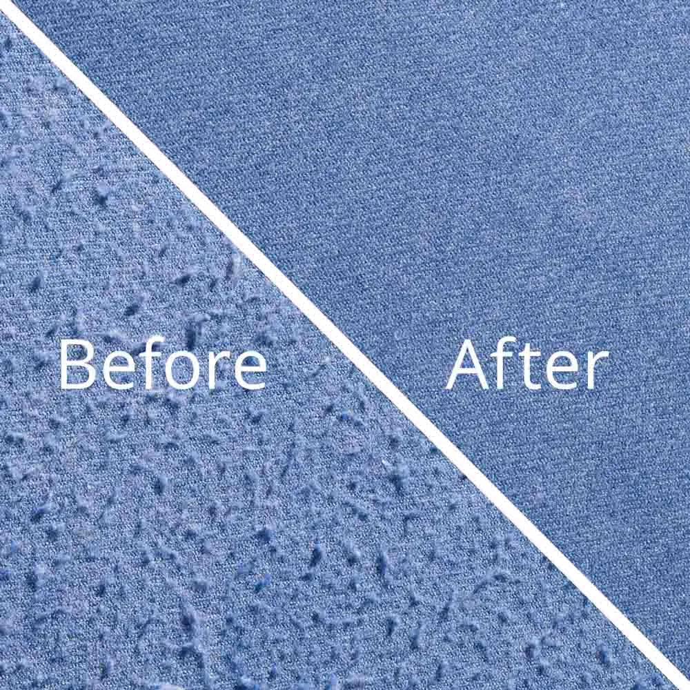 Gleener Fabric shaver & lint brush blue