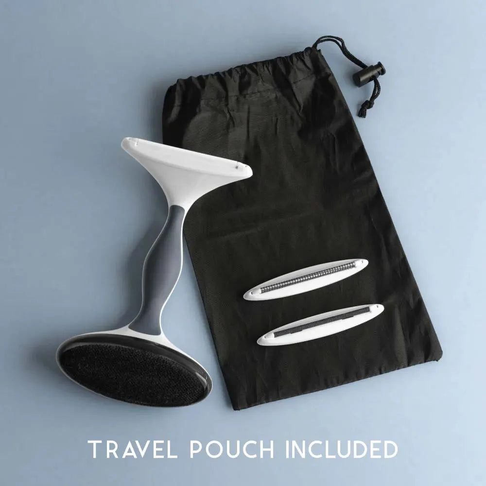 Gleener Fabric shaver & lint brush blue