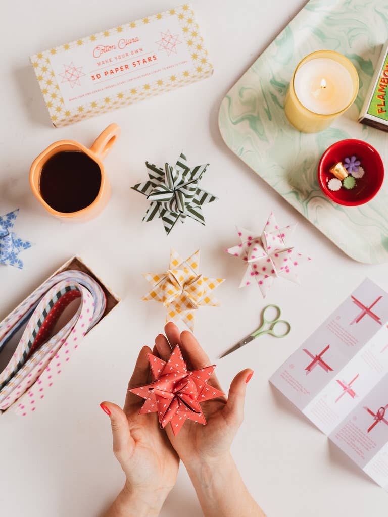 Froebel Star Paper Craft Kit – Make 20 Stars in 5 Beautiful