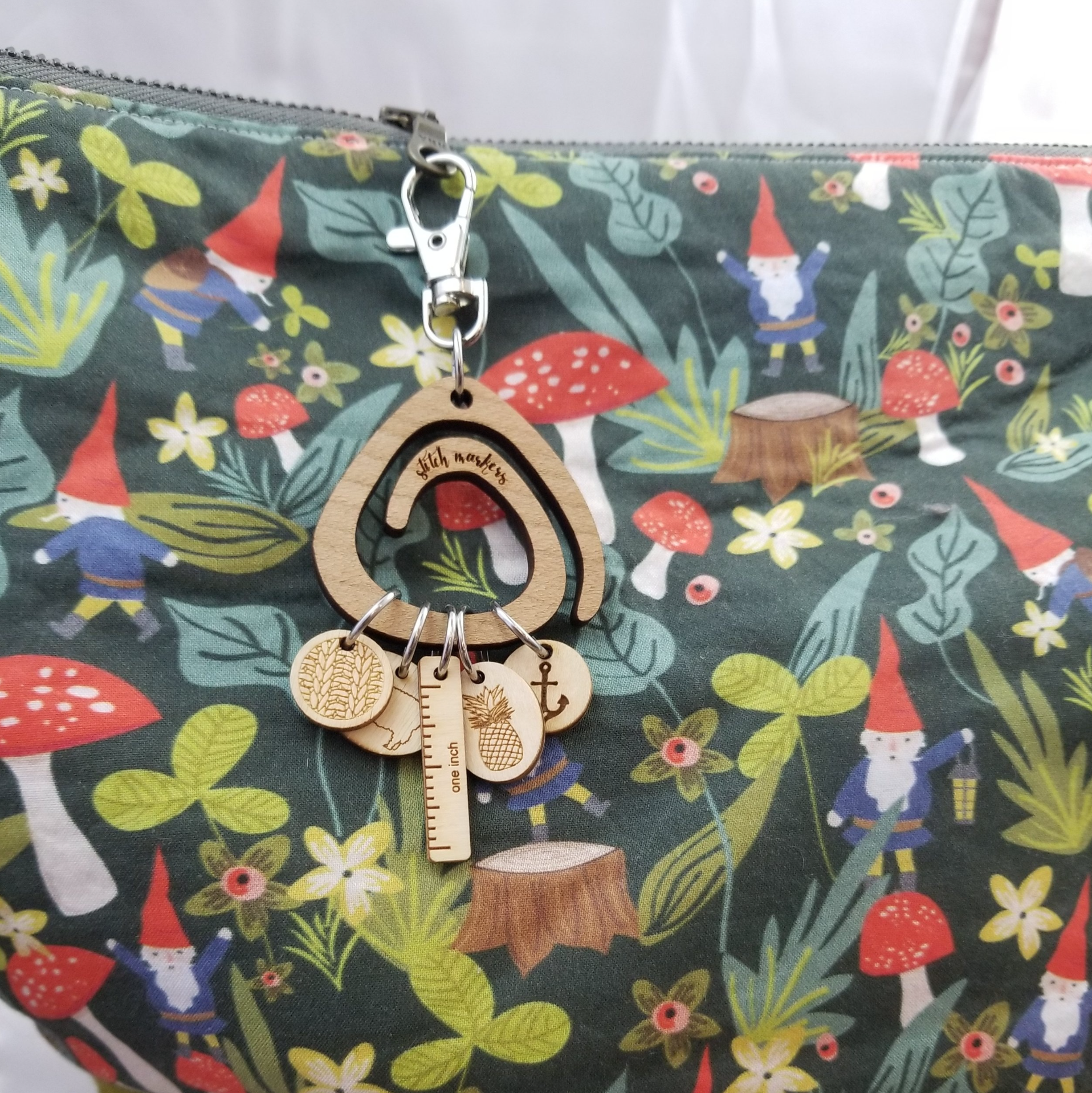 Katrinkles Stitch Marker Holder Fob Clip