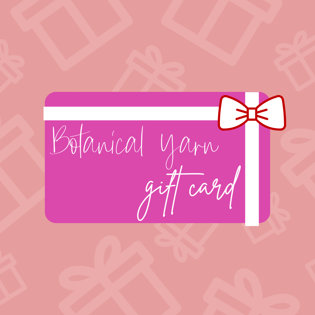 Botanical Yarn Gift Card