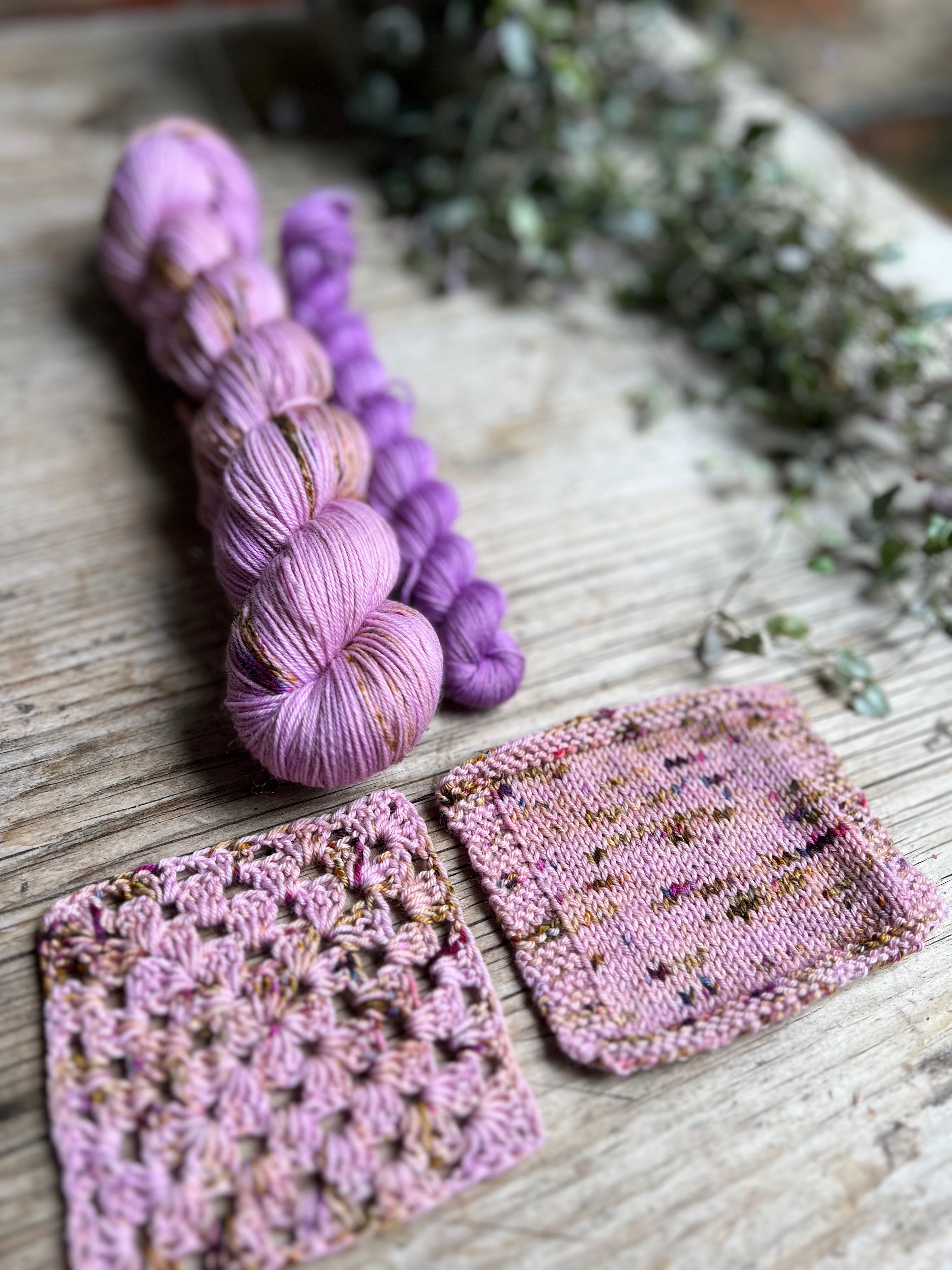 Dyed to order - Core Collection Allium Speckled Sock Set