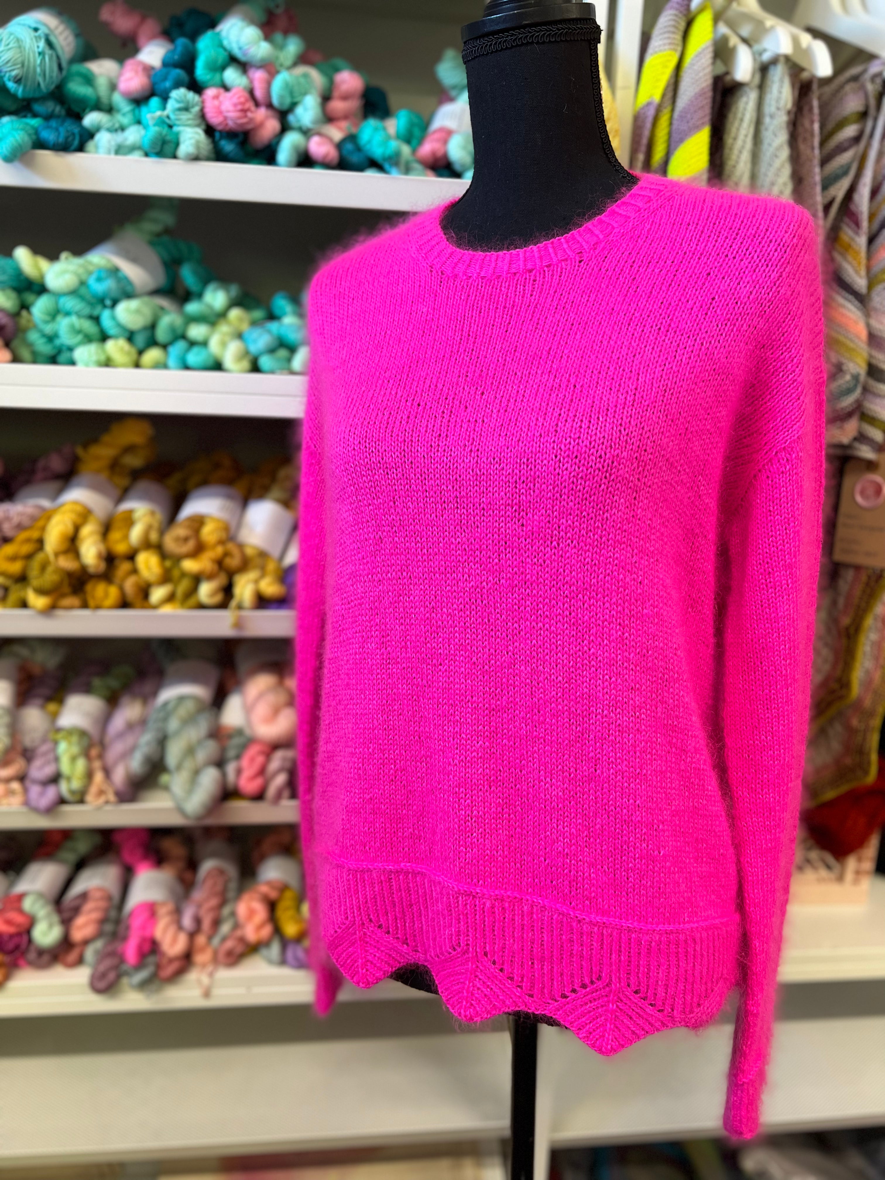 Wanderlust Sweater Kit by Wanderlust Knitter