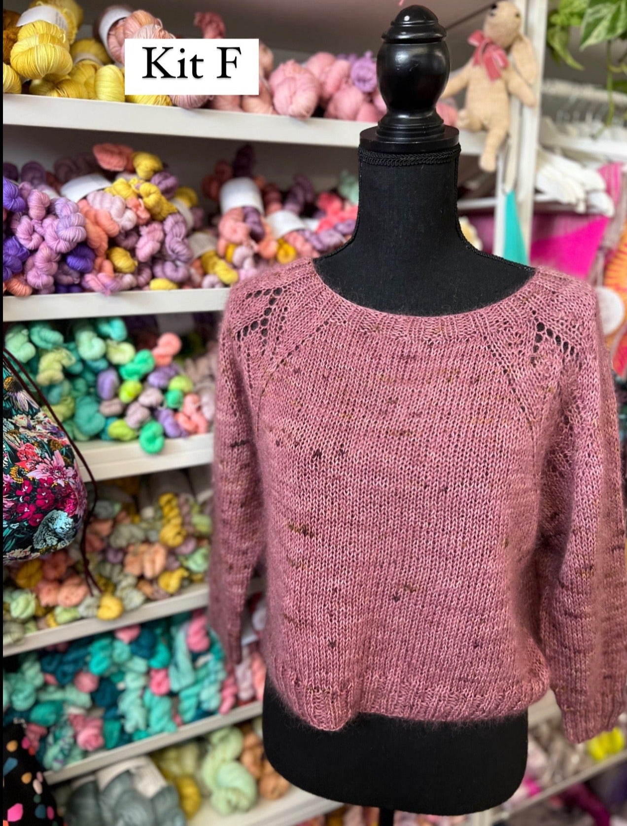 Lady Violet Sweater Kit Twinset & Purl Sweater Kit