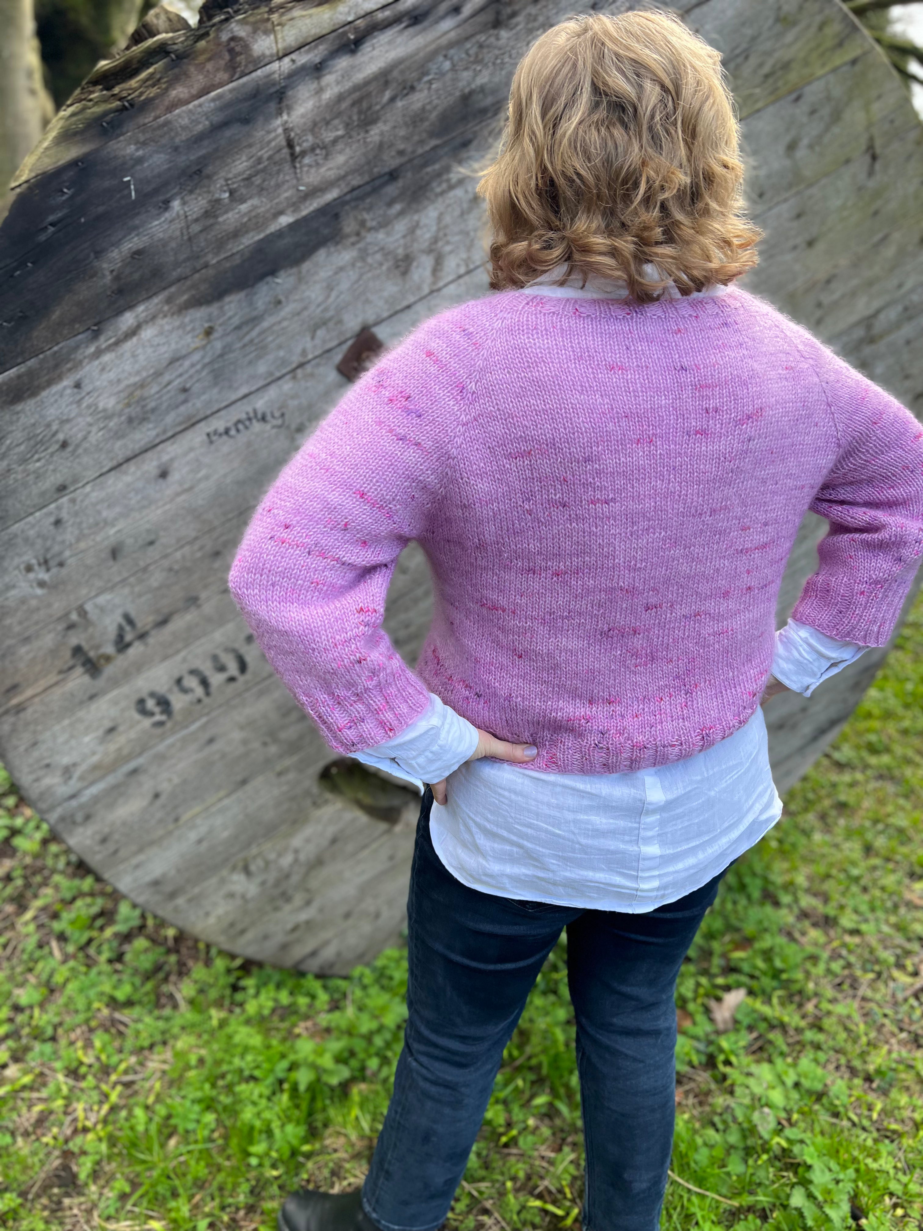 Lady Violet Sweater Kit Twinset & Purl Sweater Kit