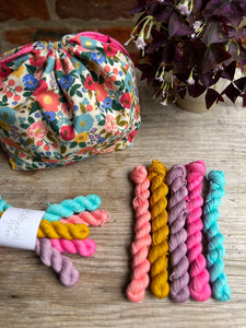 Dyed to order - Flock Fiber Festival Exclusive Mini Skein Set