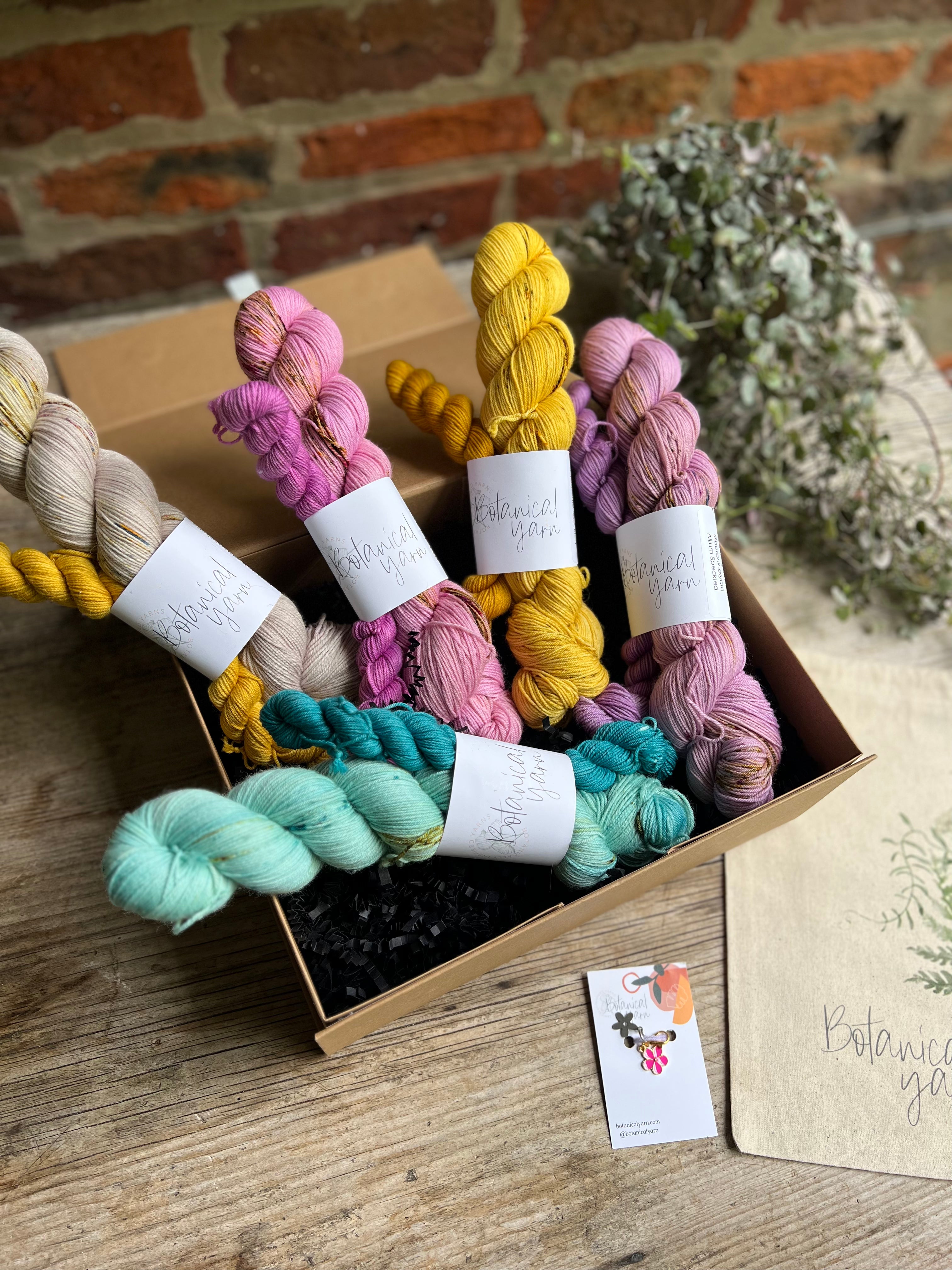 Dyed to order - Core Collection Gift Box - 5 x Sock Sets