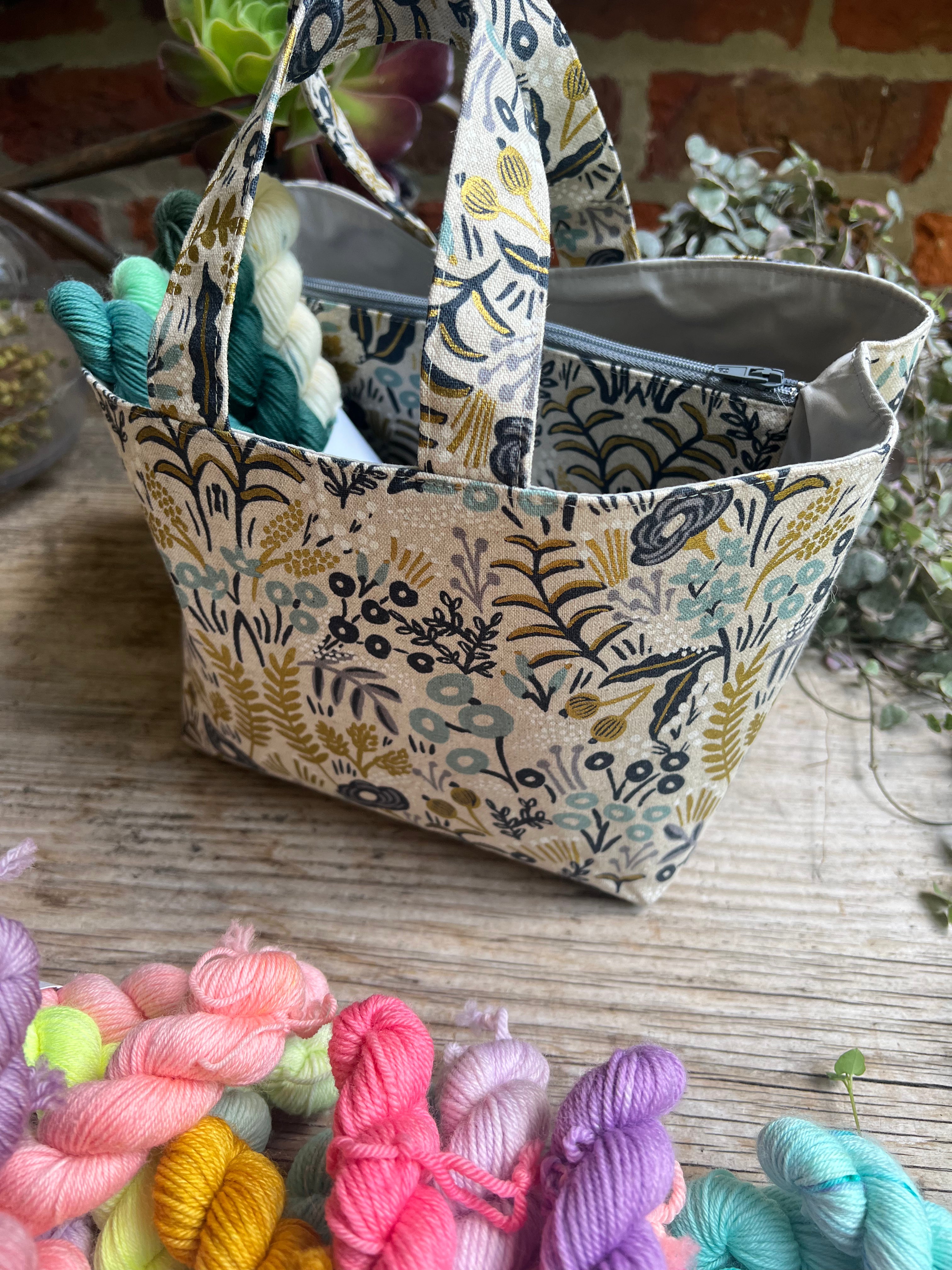 Made to Order - Project Bag Style 06- Fabric Design 04