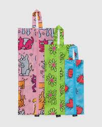 Baggu 3D Zip Set - Keith Harring