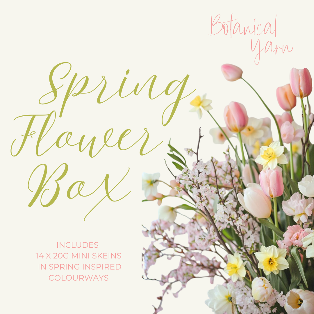 Botanical yarn Spring Mini Skein Box