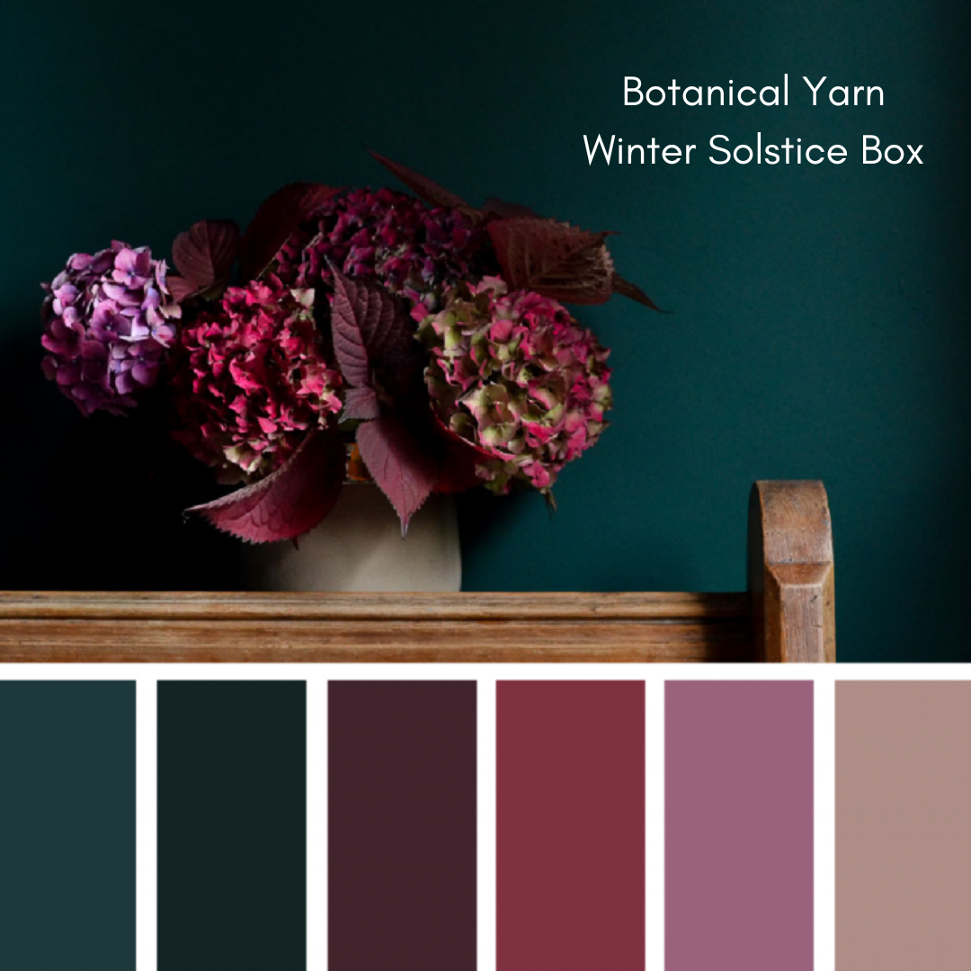 Botanical Yarn 2023 Winter Solstice Mini Skein Box - Pre Order