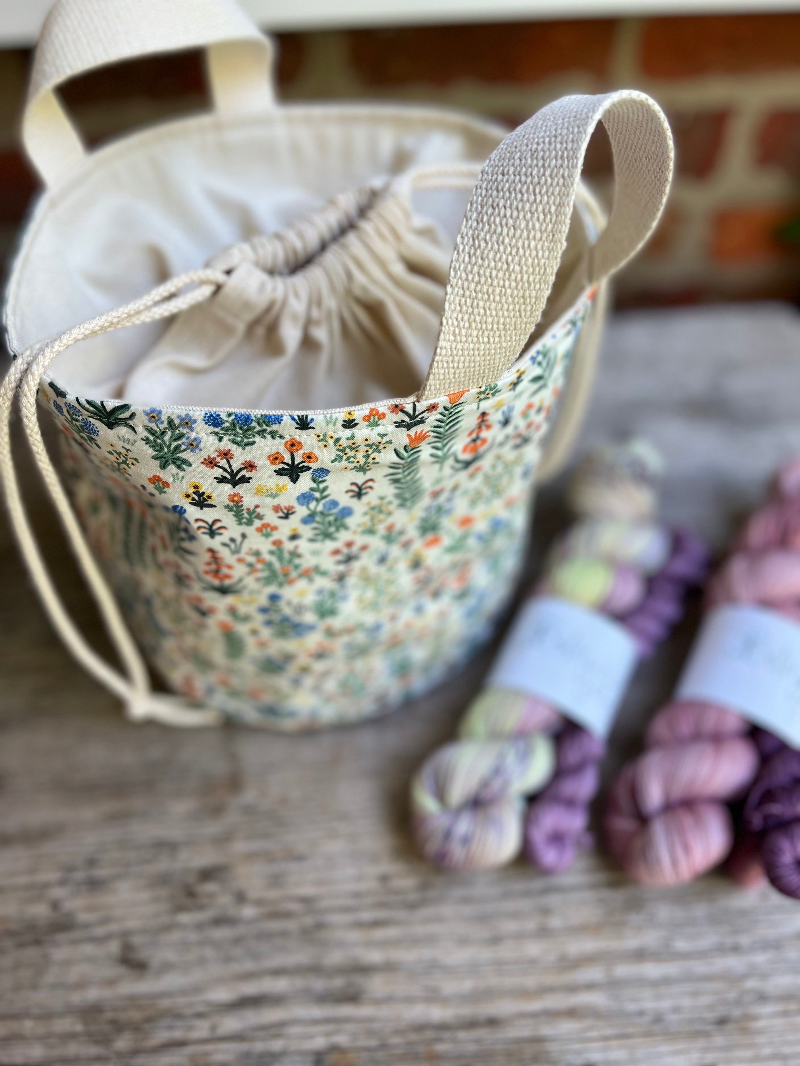 Project Bag Style 03 - Bucket - Fabric Design 09