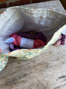 Project Bag Style 04 - Roll Top - Fabric Design 03
