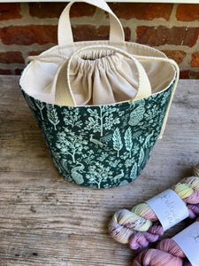 Project Bag Style 03 - Bucket - Fabric Design 10