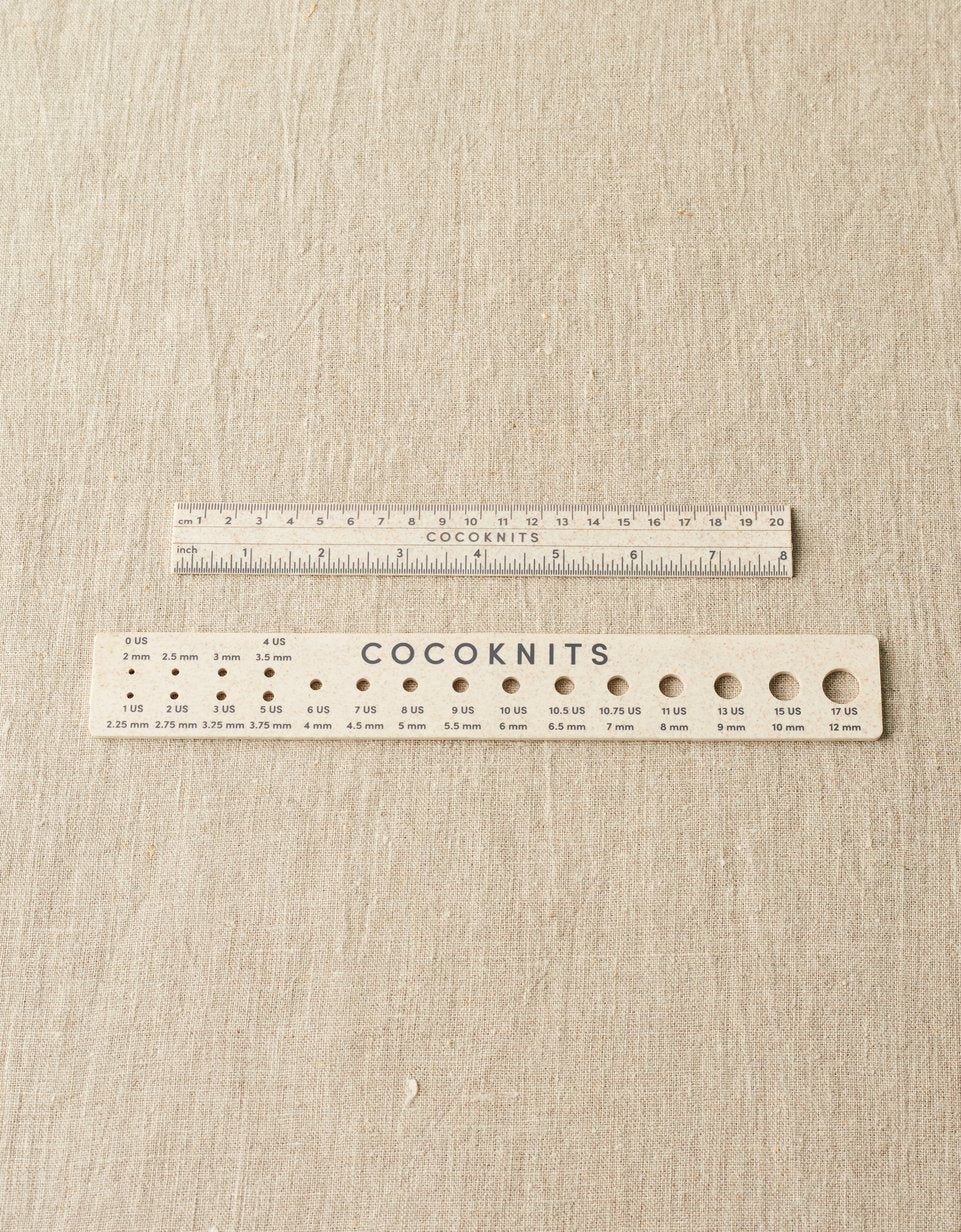 Cocoknits Ruler & Gauge Set