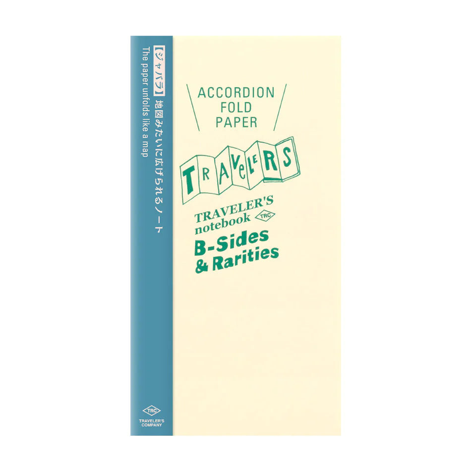TRAVELER'S COMPANY Traveler's Notebook Accordion Fold Paper Refill