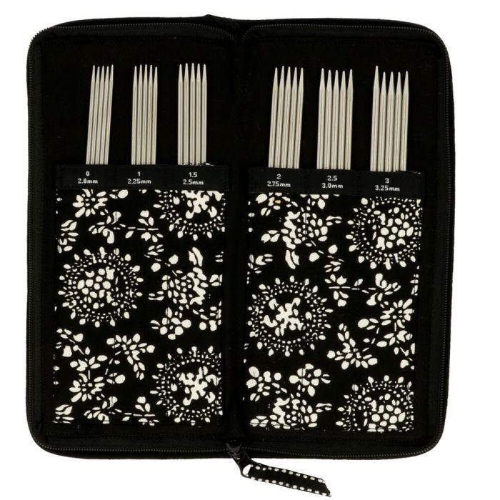 ChiaoGoo Double-Pointed Needle set 15cm; 2.00-3.25mm