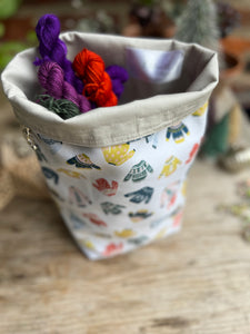Project Bag Style 04 - Roll Top - Christmas Jumpers