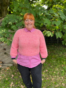 Sparkling Fountain Sweater by Twinset & Purl PDF Pattern