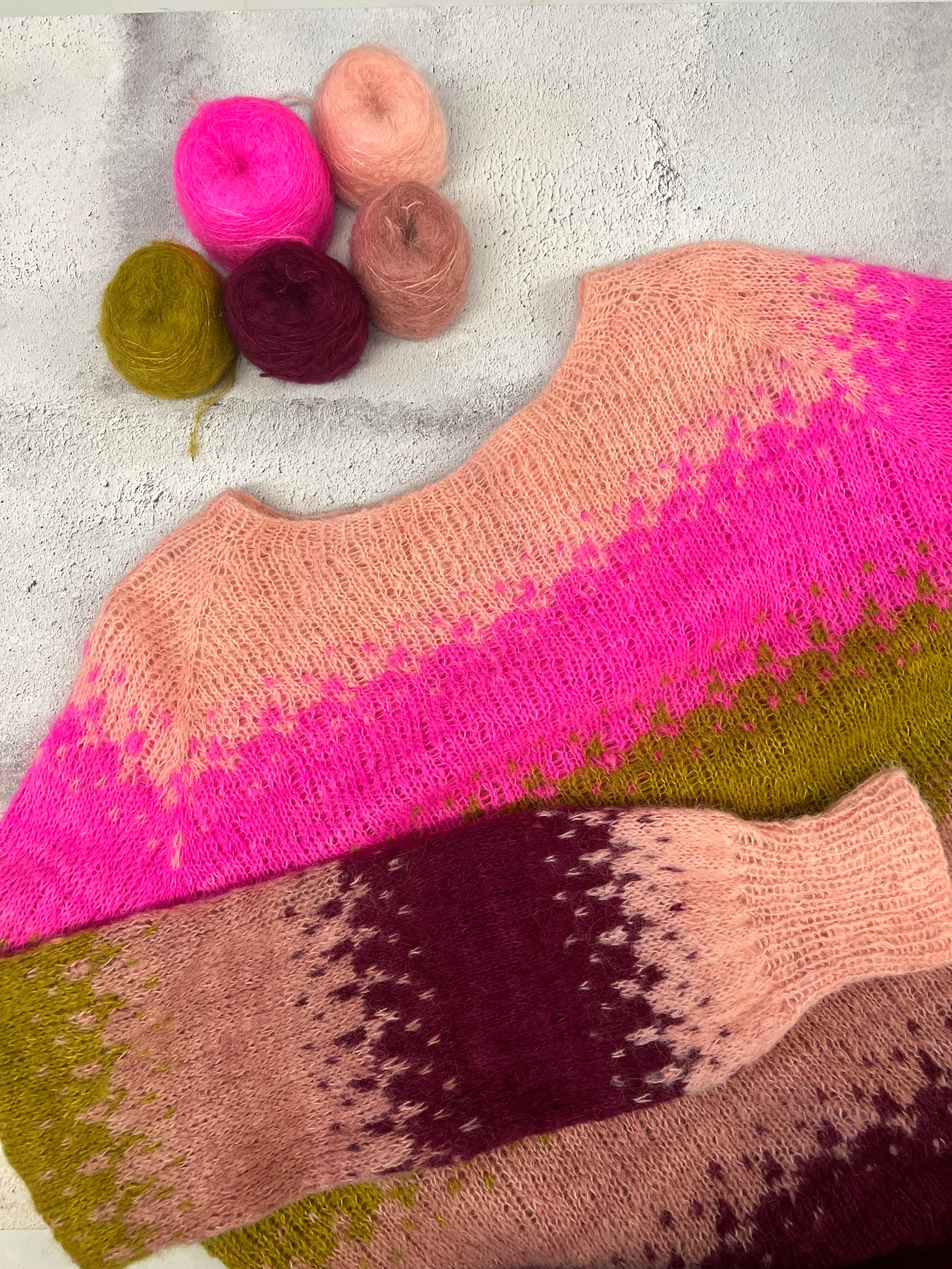 Idaho Sunset Sweater by Caitlyn Turowski