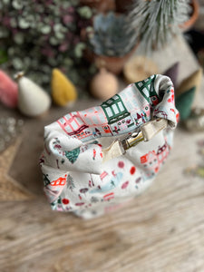 Project Bag Style 04 - Roll Top - Christmas Houses
