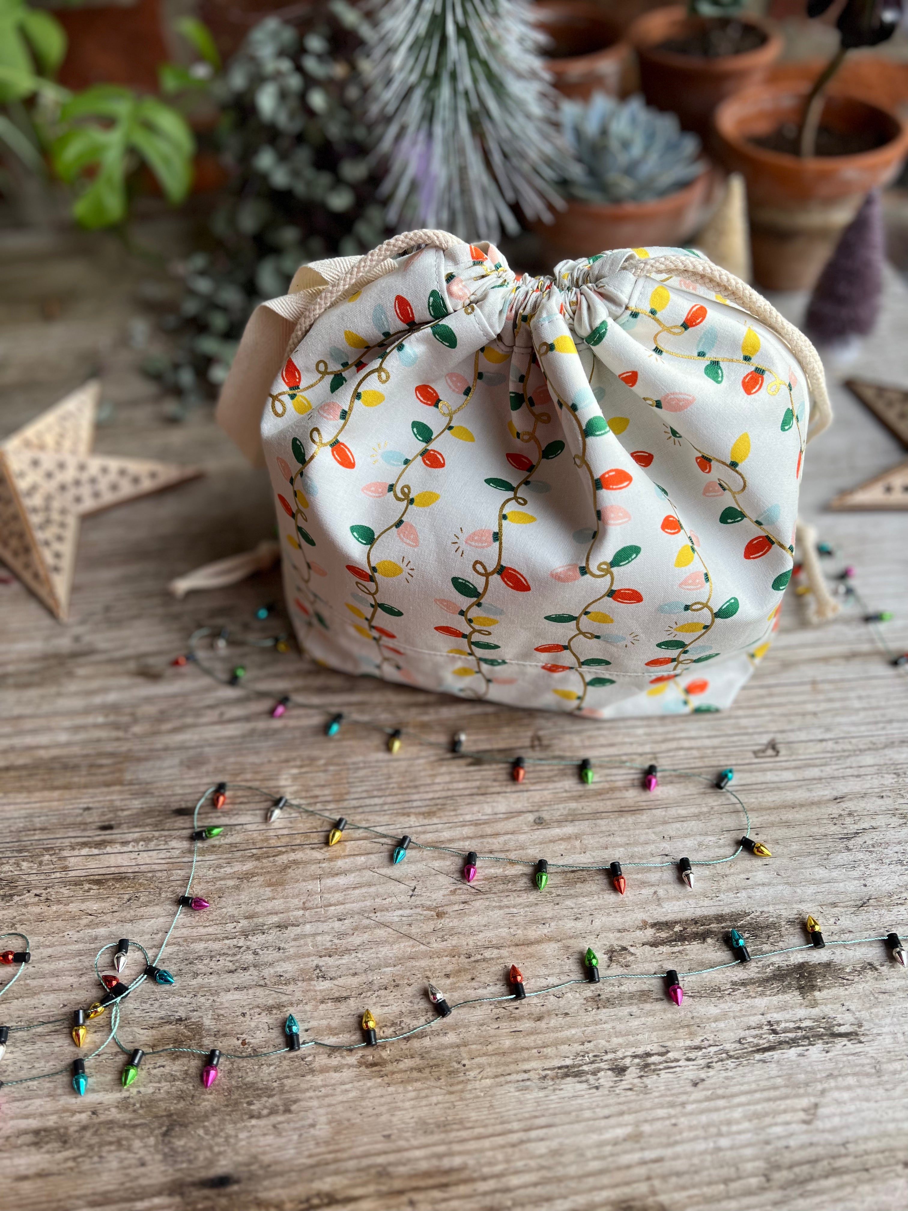 Made to order - Project Bag Style 01 - Fairy Lights