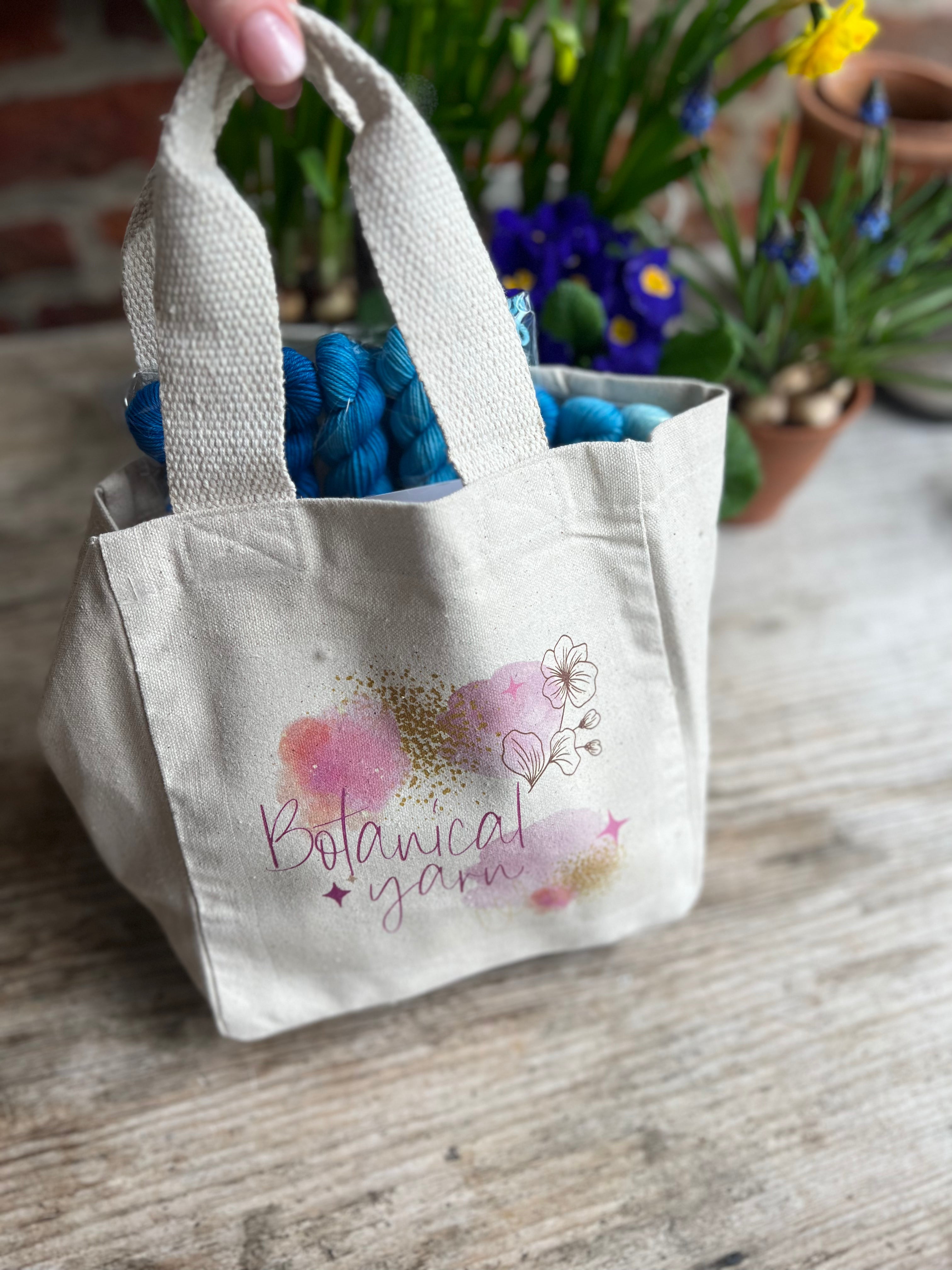 Cotton lunch bag style Project Bag