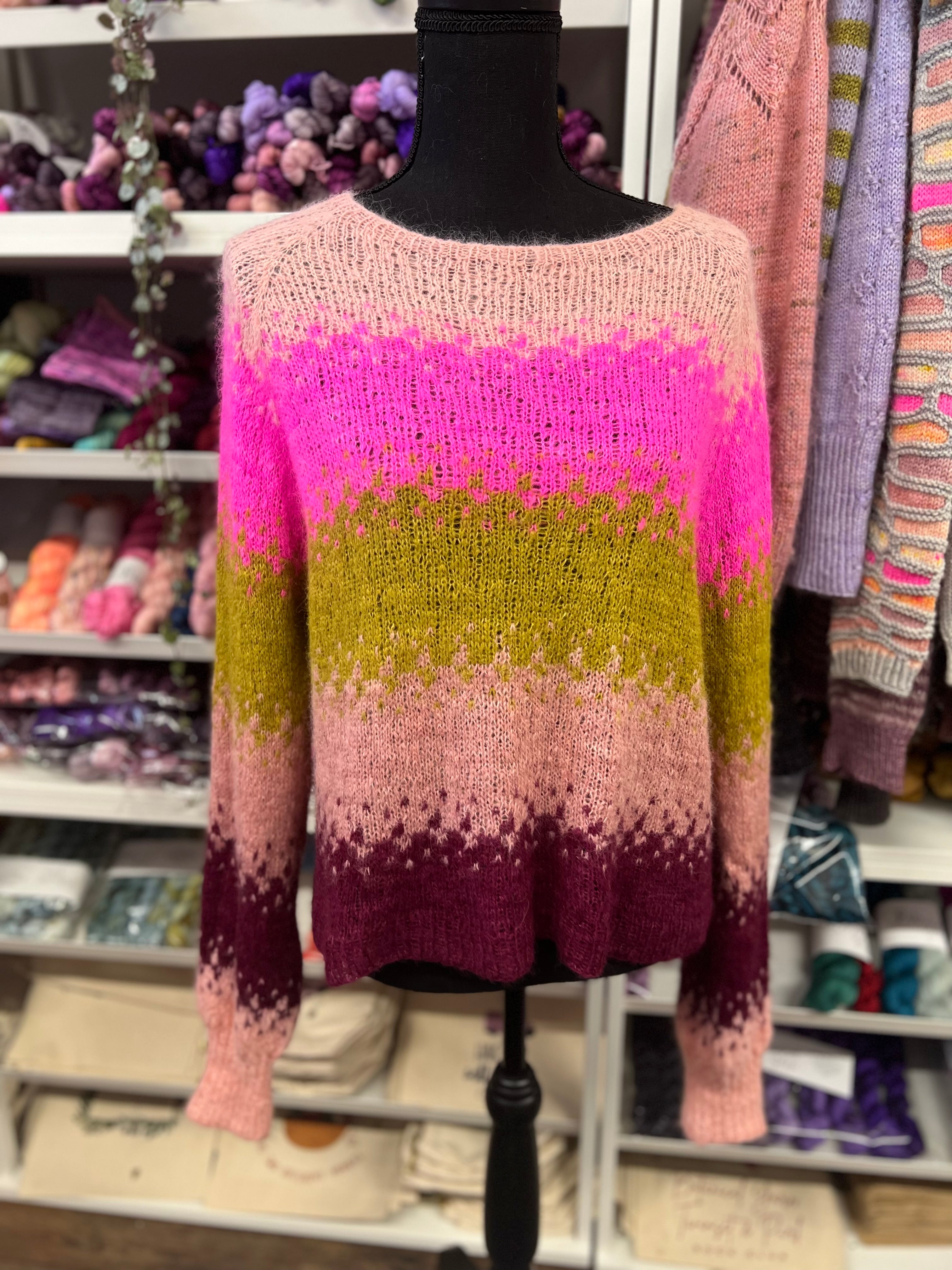 Idaho Sunset Sweater by Caitlyn Turowski