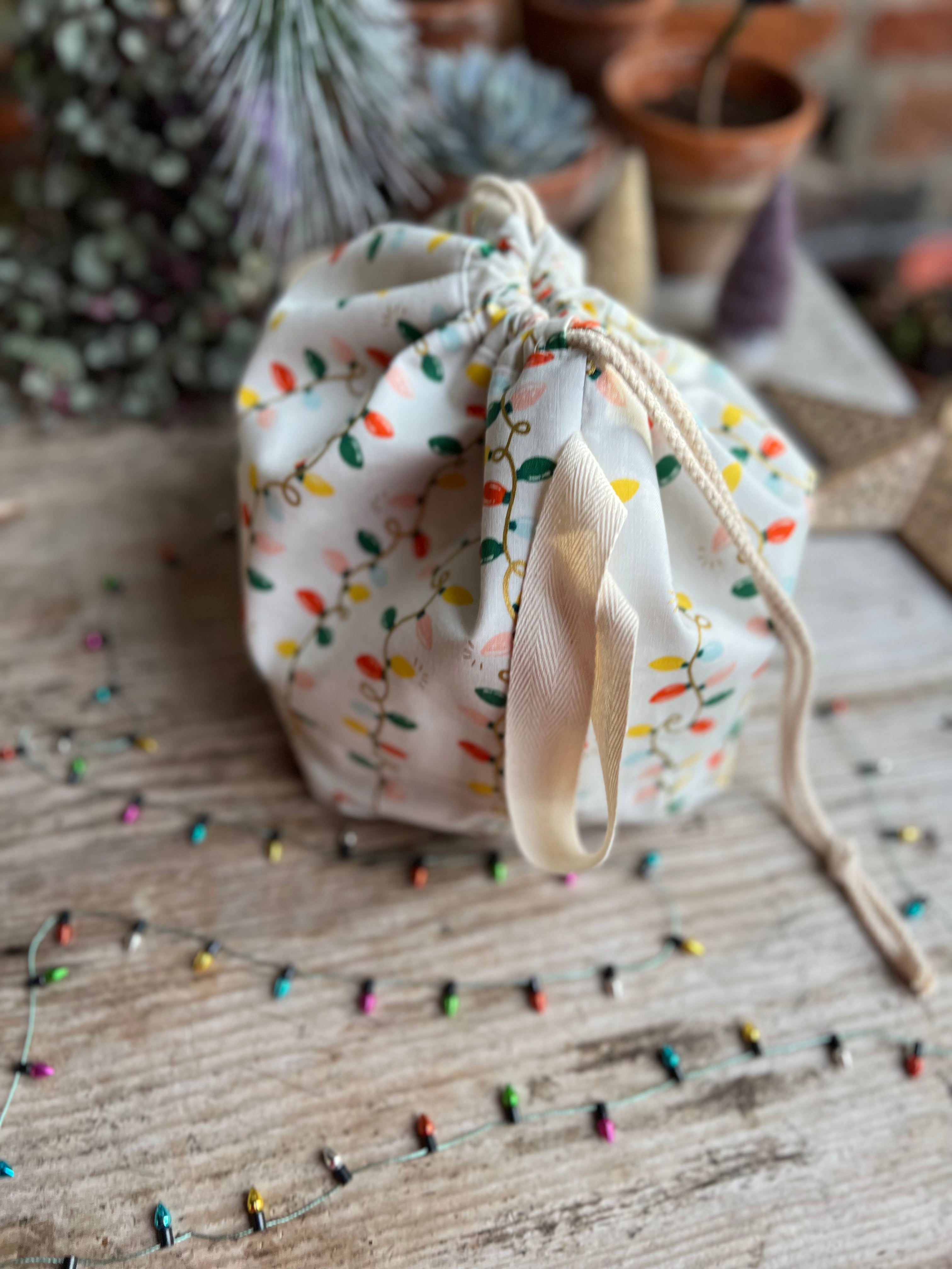 Made to order - Project Bag Style 01 - Fairy Lights