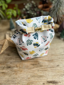 Project Bag Style 04 - Roll Top - Christmas Jumpers
