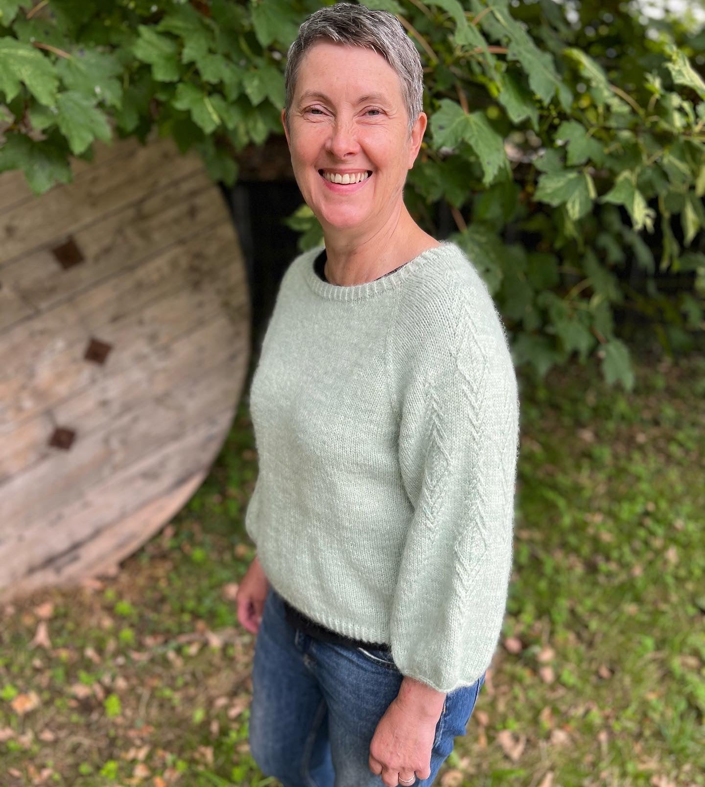 Sparkling Fountain Sweater by Twinset & Purl PDF Pattern